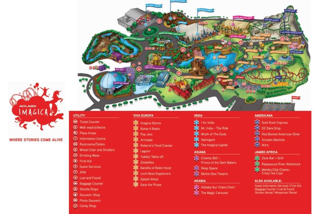 քարտեզ Imagica Մումբայի քարտեզի վրա