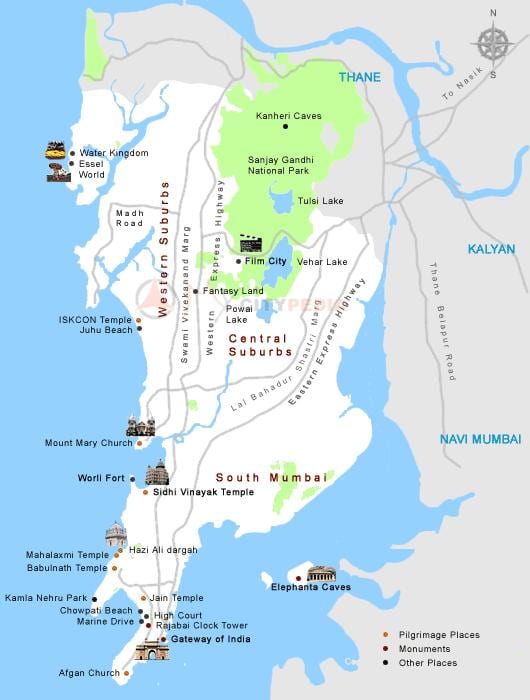 Darshan mumbai գտնվում է քարտեզի վրա
