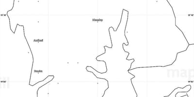 Դատարկ Մումբայի քարտեզի վրա