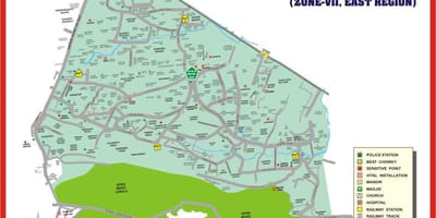 Մումբայի Bhandup քարտեզի վրա